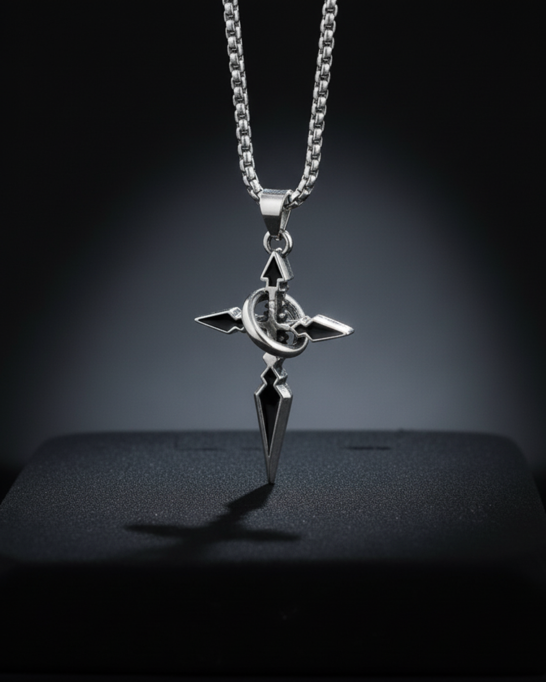 Four Corners Pendant with Chain