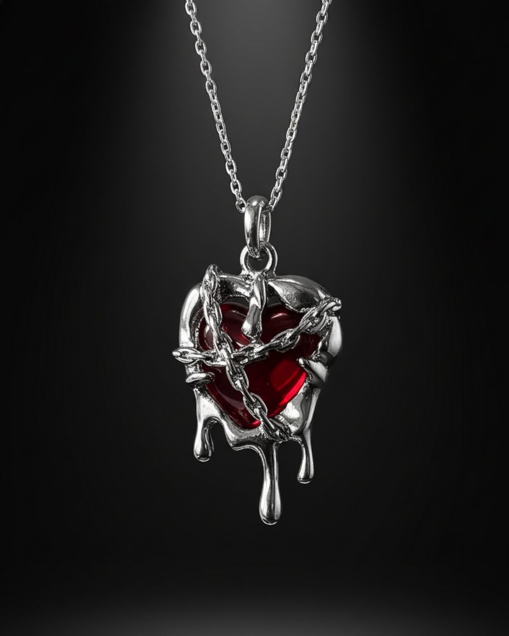 Blood Bound Pendant with Chain