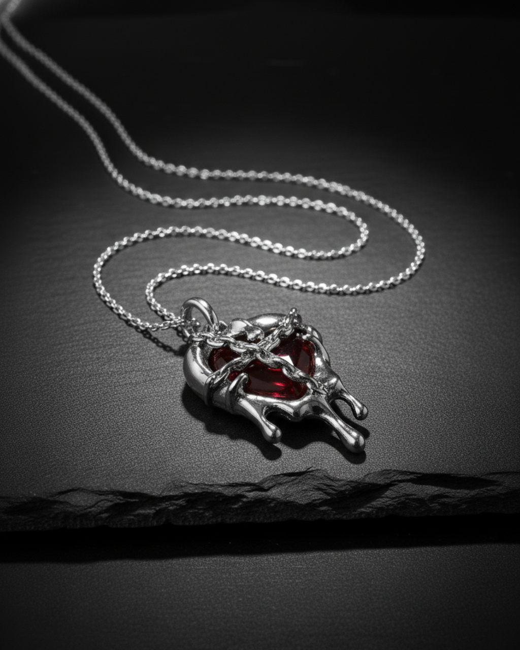 Blood Bound Pendant with Chain