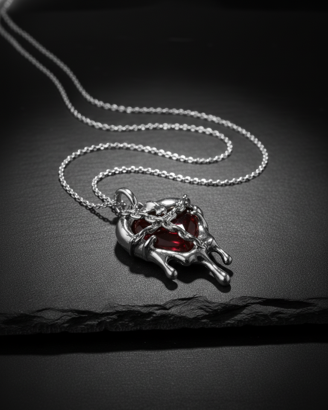 Blood Bound Pendant with Chain
