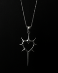 Thorn Heart Pendant with Chain