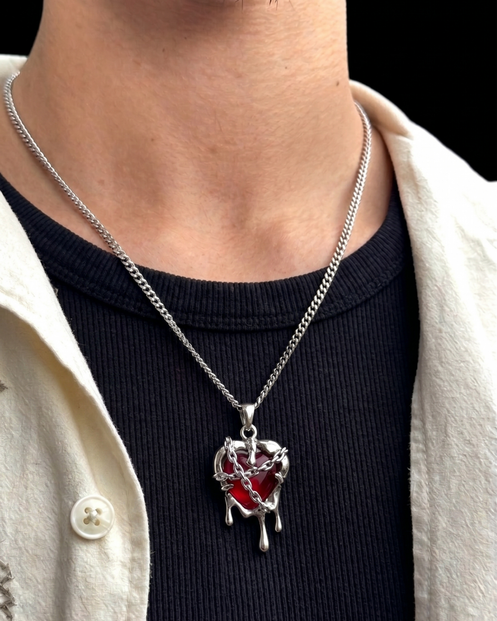 Blood Bound Pendant with Chain