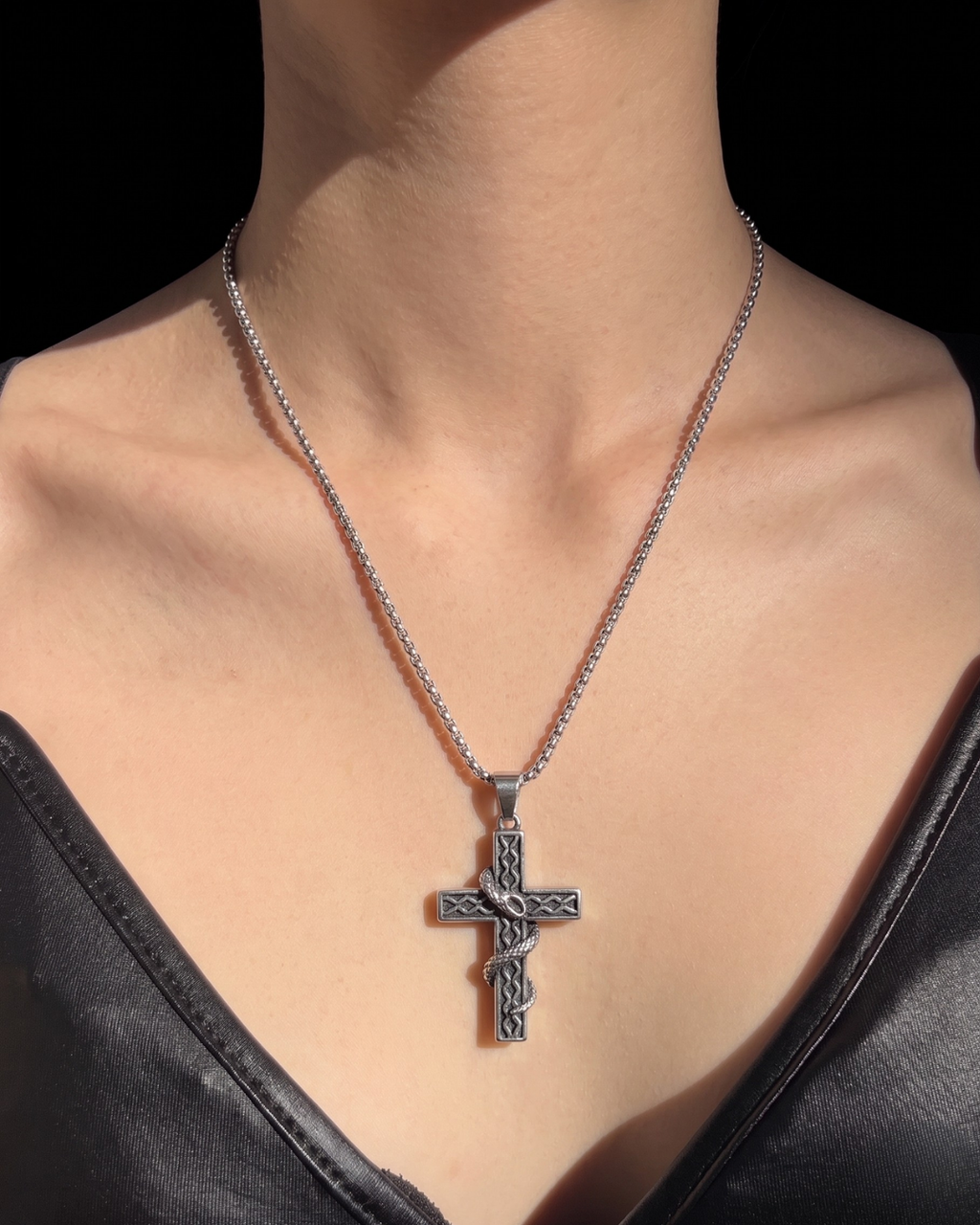Sacred Venom Pendant with Chain