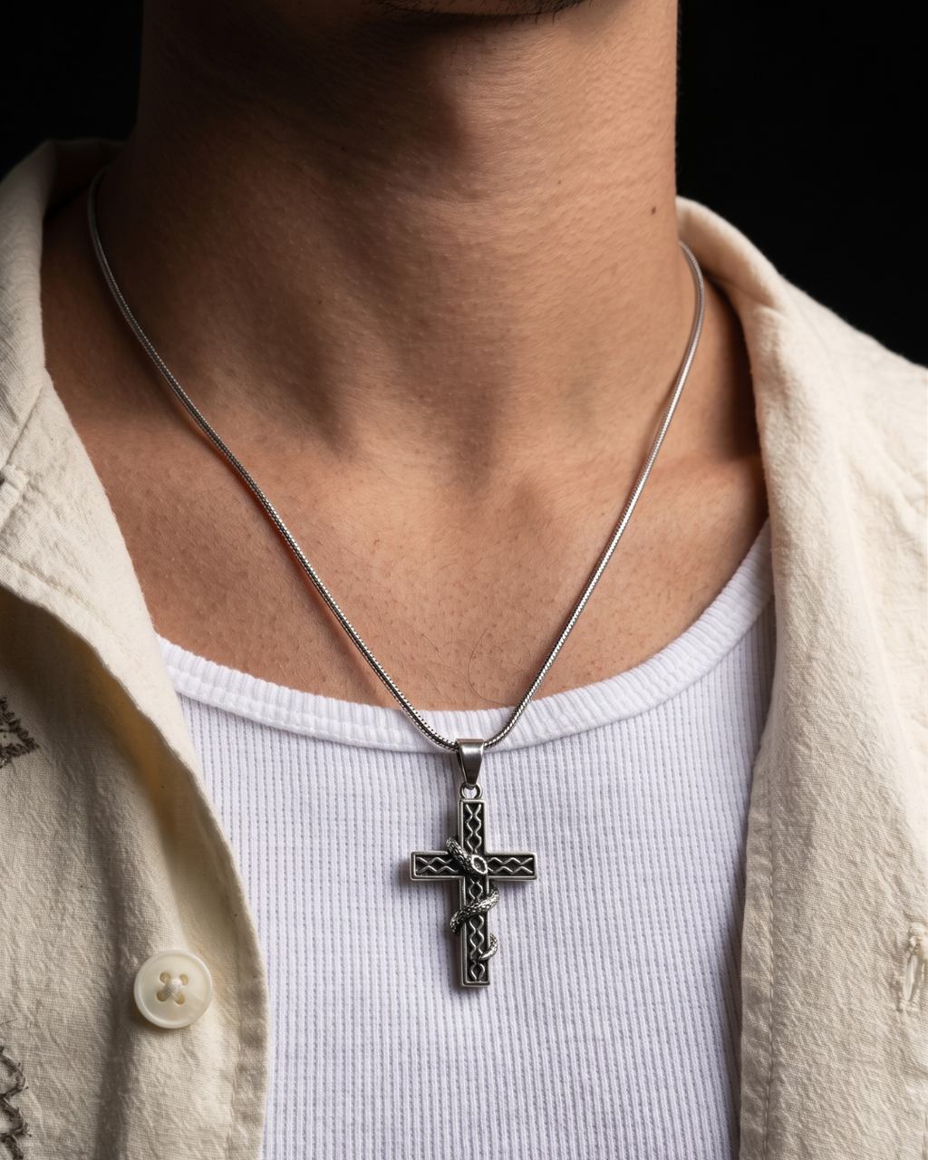 Sacred Venom Pendant with Chain
