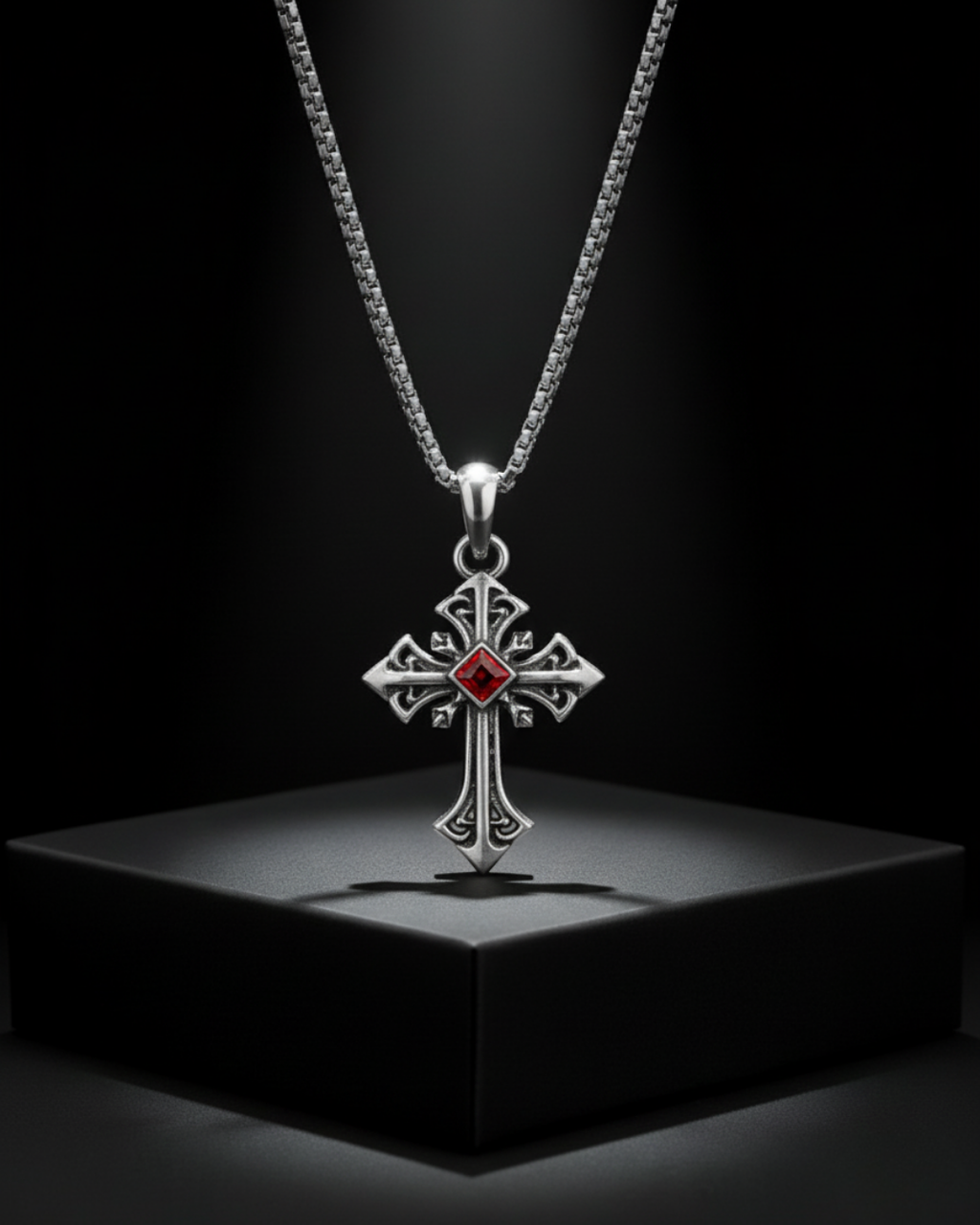 Scarlet Faith Pendant with Chain