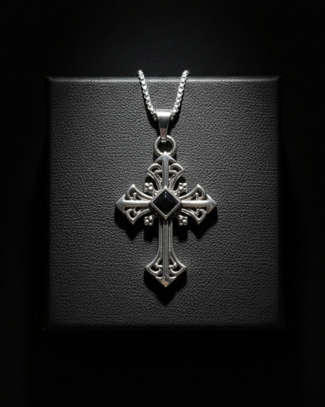 Dark Relic Pendant with Chain