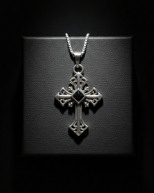 Dark Relic Pendant with Chain