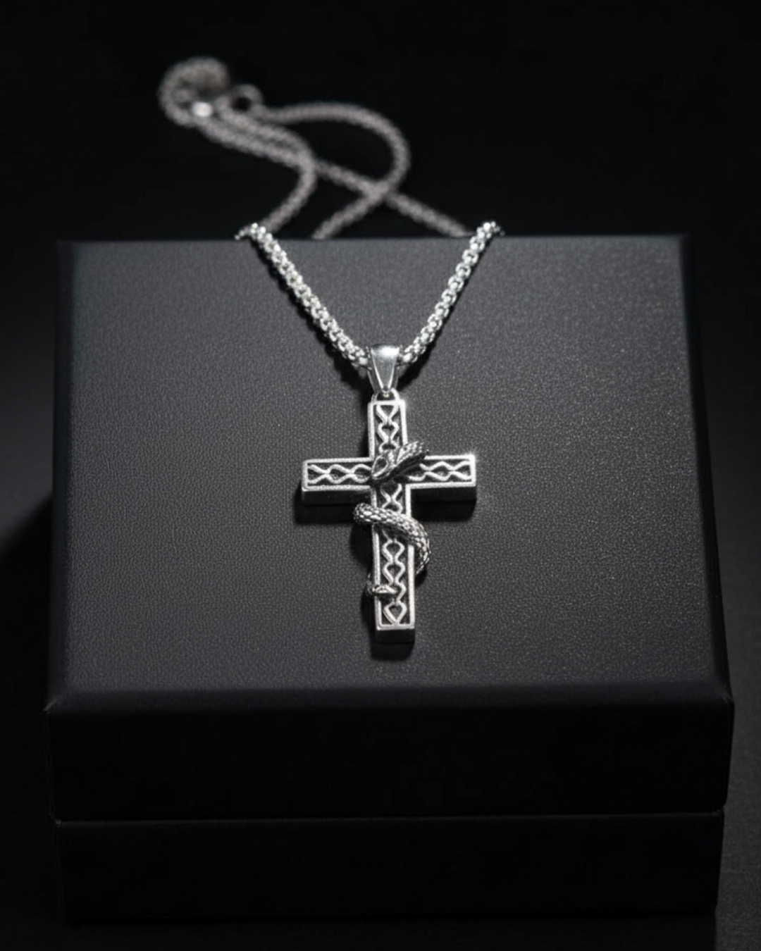 Sacred Venom Pendant with Chain